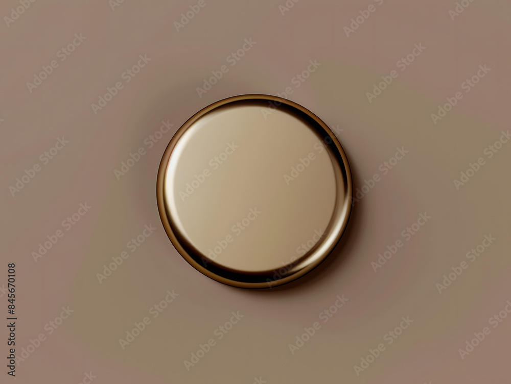 Blank top view pin badge mockup Blank top view pin badge mockup