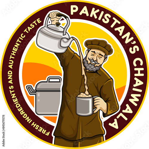 Chaiwala seller from Pakistan