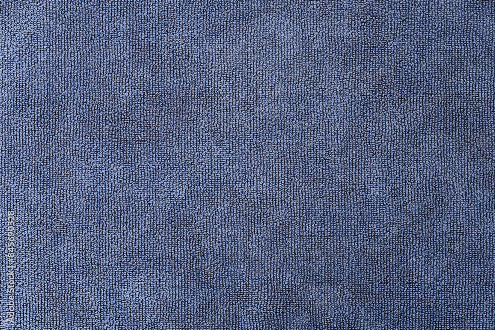 Blue fabric cloth texture close up. Towel texture. Fabric rag texture. Blue fabric cloth texture close up. Towel texture. Fabric rag texture.