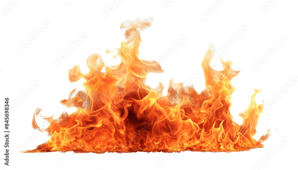 fire isolated on transparent background cutout fire isolated on transparent background cutout