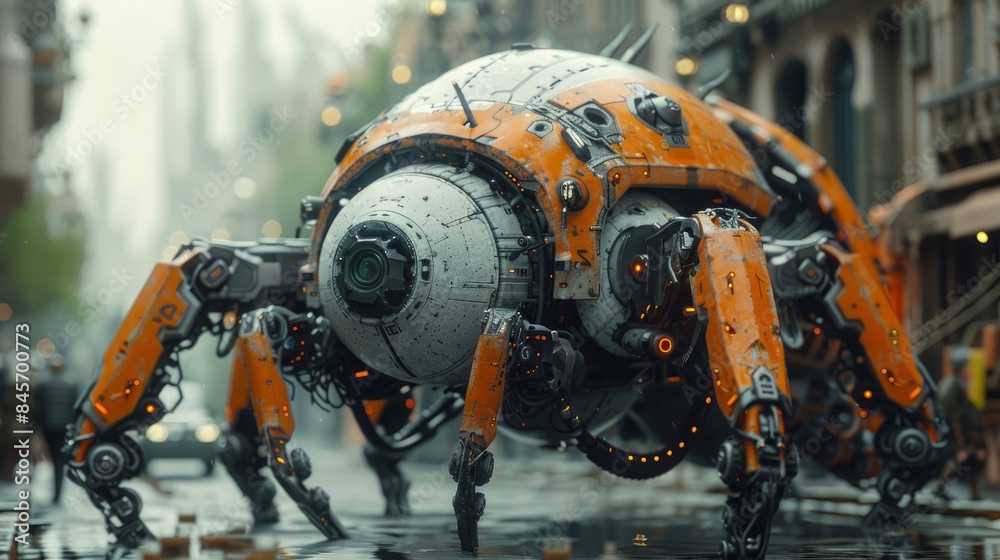 Futuristic scene of the world Futuristic scene of the world