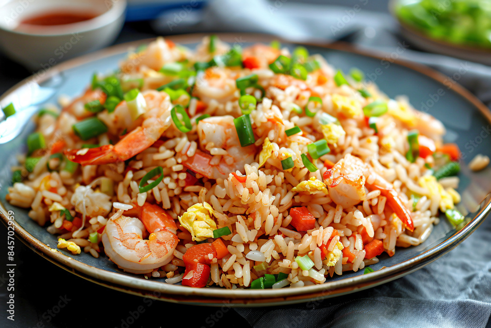 Closeup of Fried Rice Closeup of Fried Rice