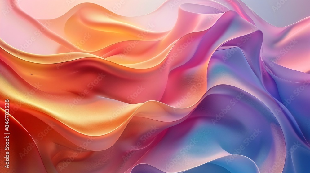Vibrant wave pattern on abstract backdrop Vibrant wave pattern on abstract backdrop