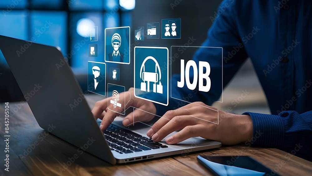 Find a job concept. Find a job concept.