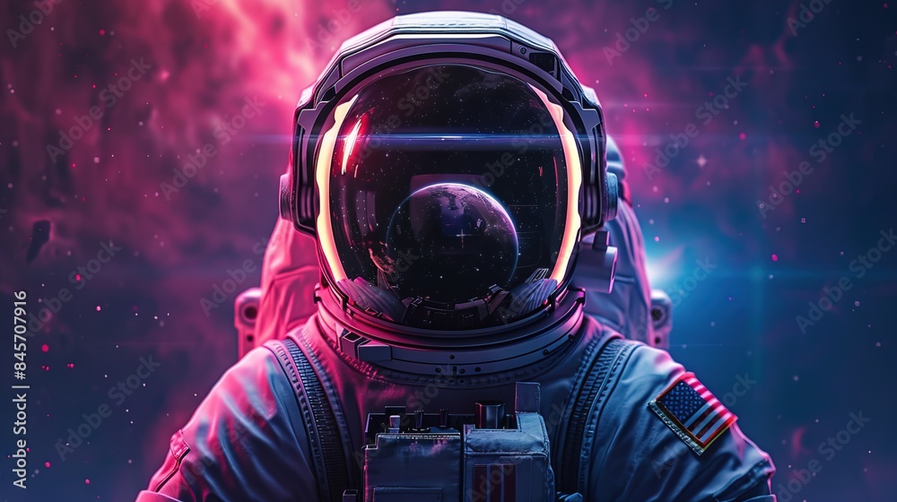 Astronout space galaxy theme Astronout space galaxy theme