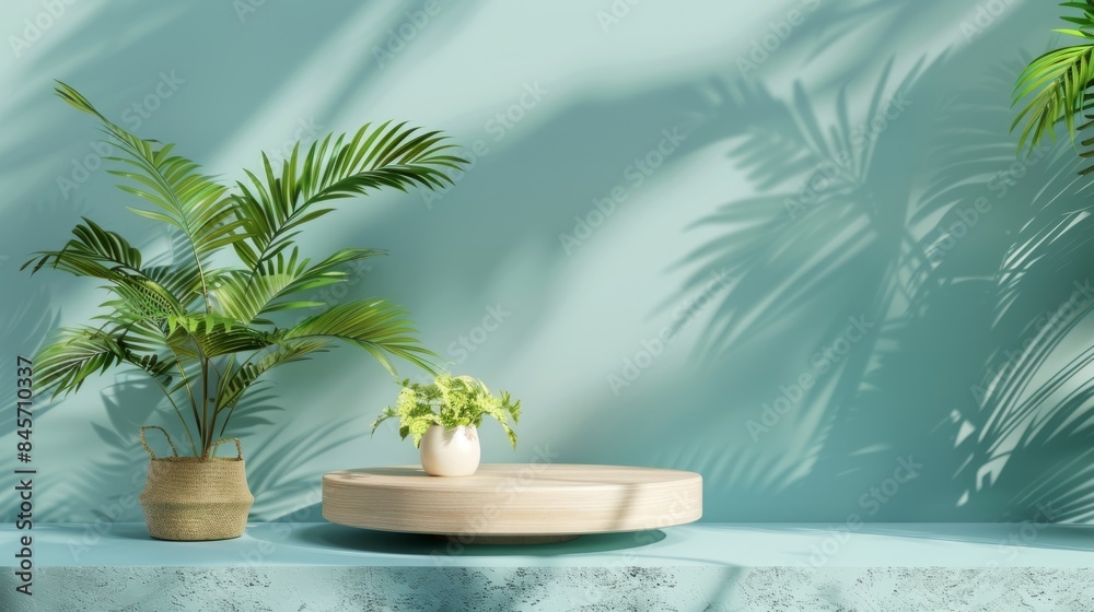 Obraz premium 3d render of minimal display podium for various kinds of products