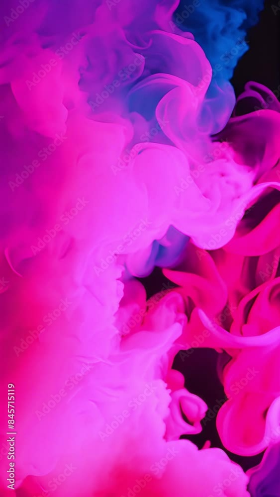 Neon smoke pink,blue ambient on black background. Abstract blurred gradient mesh background in bright colors. Colorful smooth template Soft color background Color neon gradient. Moving abstract 4k Neon smoke pink,blue ambient on black background. Abstract blurred gradient mesh background in bright colors. Colorful smooth template Soft color background Color neon gradient. Moving abstract 4k