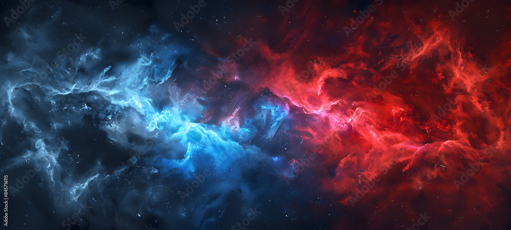 Multi-colored smoke on a black background Multi-colored smoke on a black background