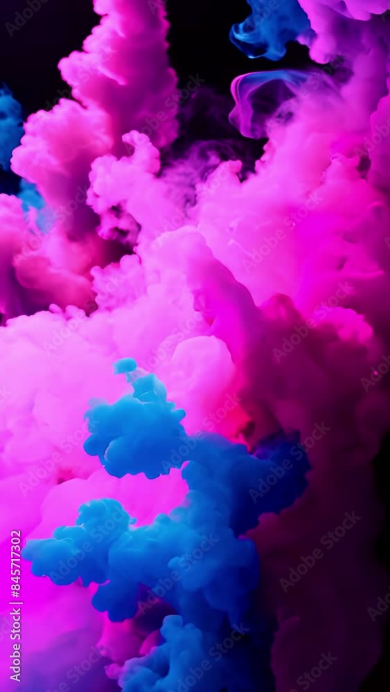 Neon smoke pink,blue ambient on black background. Abstract blurred gradient mesh background in bright colors. Colorful smooth template Soft color background Color neon gradient. Moving abstract 4k Neon smoke pink,blue ambient on black background. Abstract blurred gradient mesh background in bright colors. Colorful smooth template Soft color background Color neon gradient. Moving abstract 4k