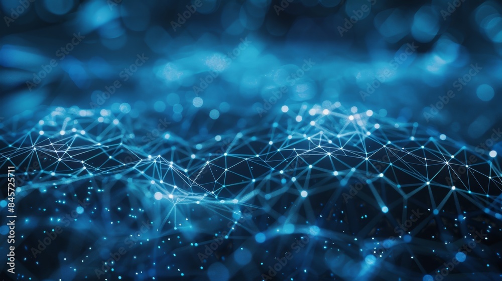 Futuristic Network Connections - Generative AI Futuristic Network Connections - Generative AI