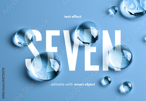 Drop Text Effect with Ai Elements