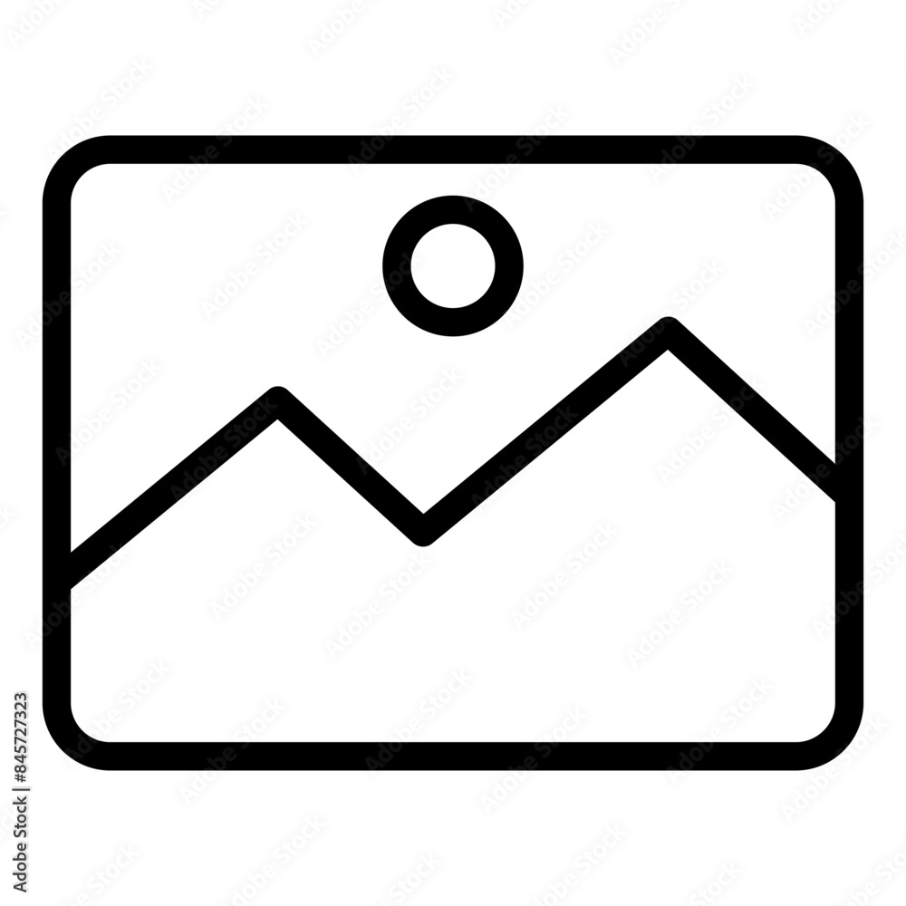 image line icon vector illustration isolated on white background image line icon vector illustration isolated on white background