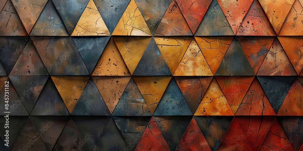 geometric background in earth tones use as a textile or wrapping paper pattern geometric background in earth tones use as a textile or wrapping paper pattern
