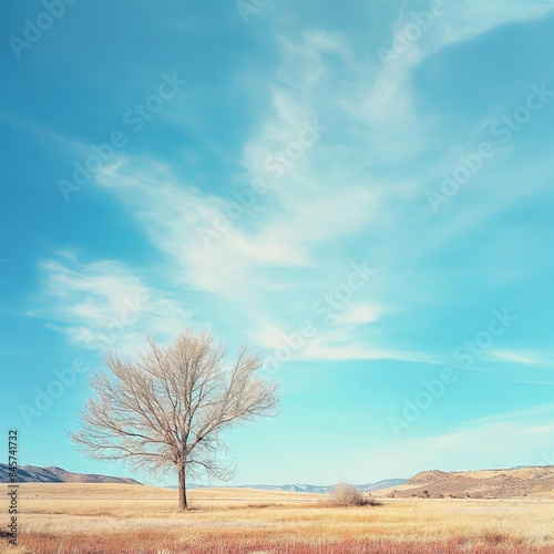 Pure nature:Photo Landscapes with clear skies and bright colors of nature