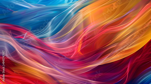Abstract multi-colored background