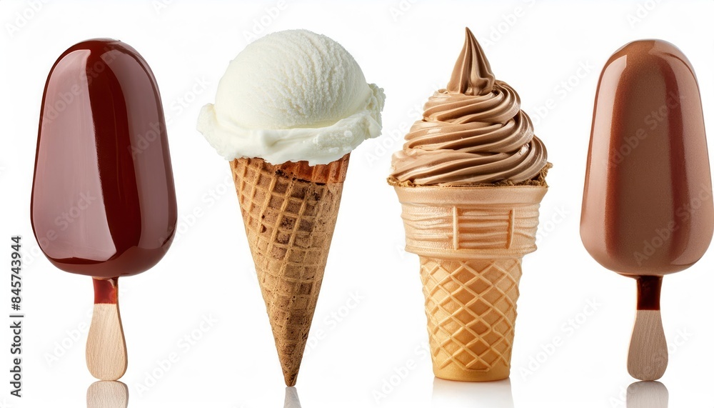 ice cream cone isolated on white background ice cream cone isolated on white background