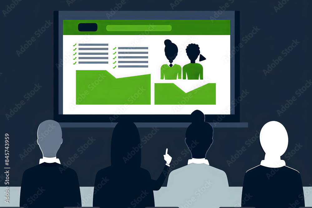 Diverse group of individuals actively engaging Diverse group of individuals actively engaging