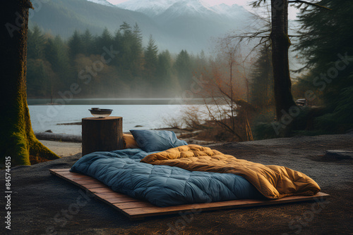 camping with the softest and most comfortable mattress