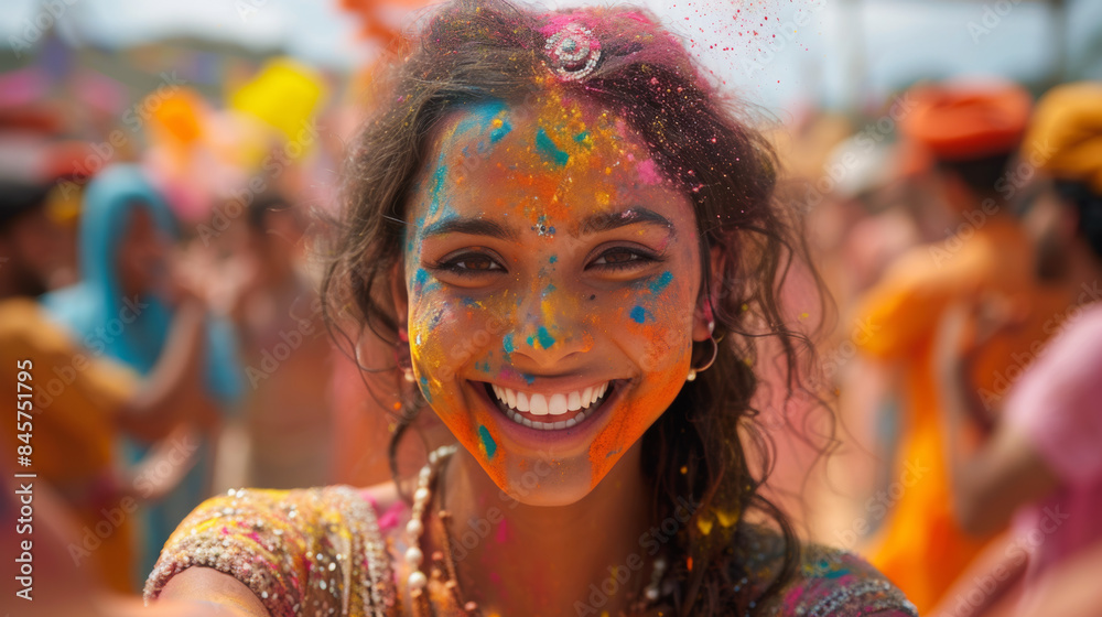 Vibrant Joy: Holi Festival Celebration Vibrant Joy: Holi Festival Celebration