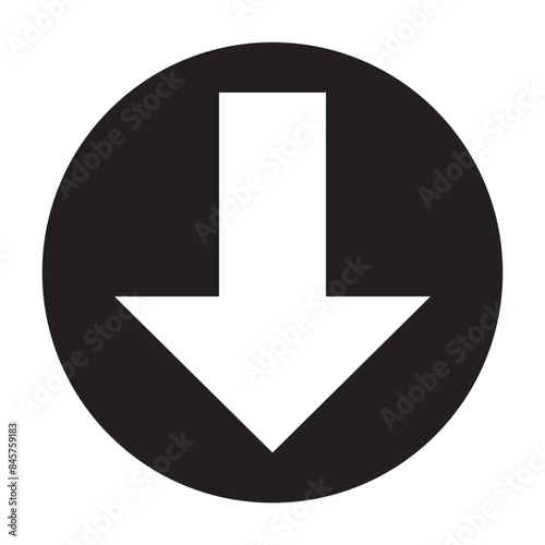 Free Download Download icon vector. Flat illustration download vector icon isolated on the white background. vector illustration. - GFXLoad