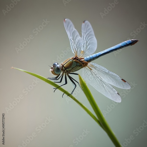 Dragon fly portrait  photo