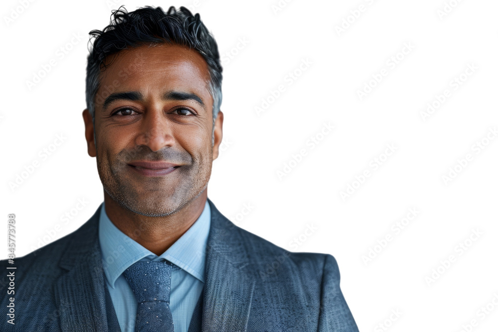 Confident Indian businessman smiling at the camera. Confident Indian businessman smiling at the camera.