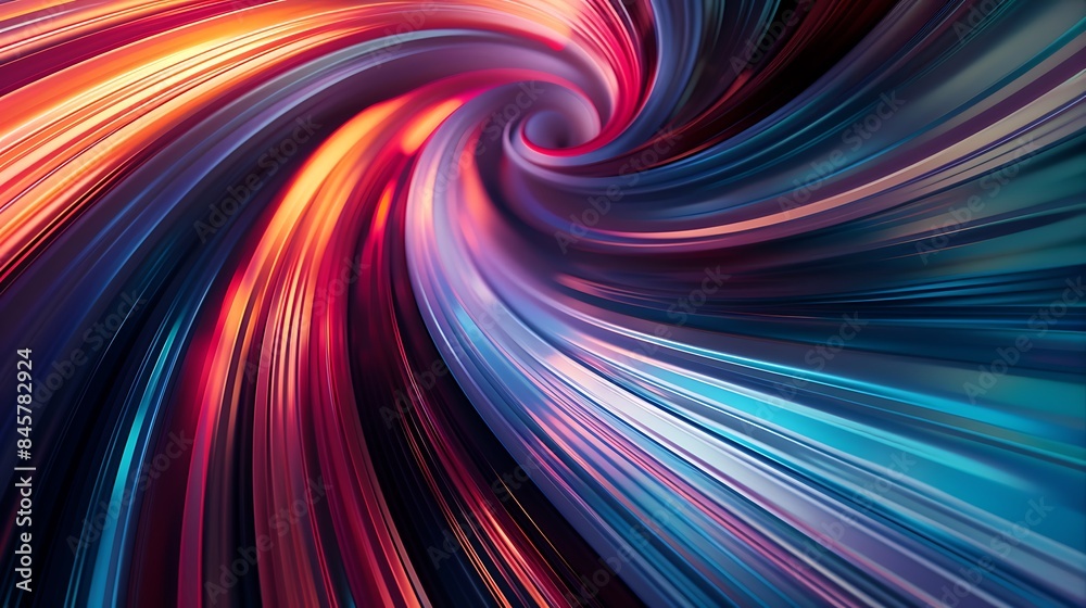 Abstract swirl lines background