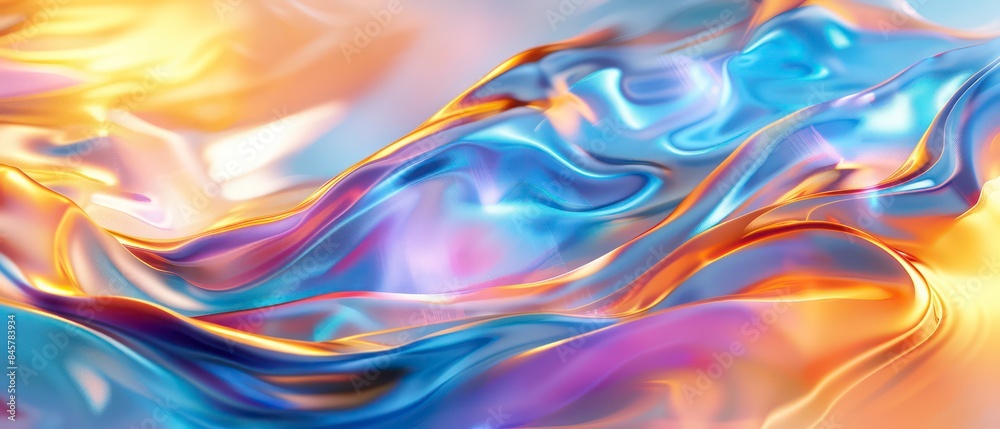 abstract composition intertwining AI, technology, and crypto themes, showcased in dynamic blue and golden gradients against a clean white backdrop abstract composition intertwining AI, technology, and crypto themes, showcased in dynamic blue and golden gradients against a clean white backdrop