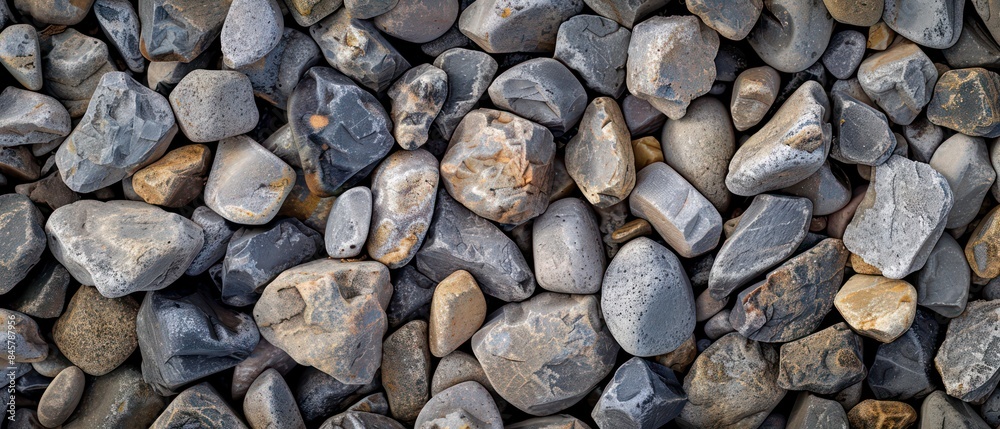 stone wall is made up of gray rocks, which have an irregular shape and many details. The stones in it have different sizes, shapes, shades, textures, materials, and colors stone wall is made up of gray rocks, which have an irregular shape and many details. The stones in it have different sizes, shapes, shades, textures, materials, and colors