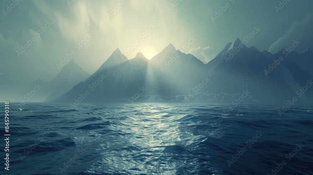 The mountain ranges the sunlight and the depths of the ocean The mountain ranges the sunlight and the depths of the ocean