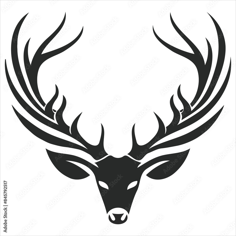 Animal Deer Logo illustration Animal Deer Logo illustration