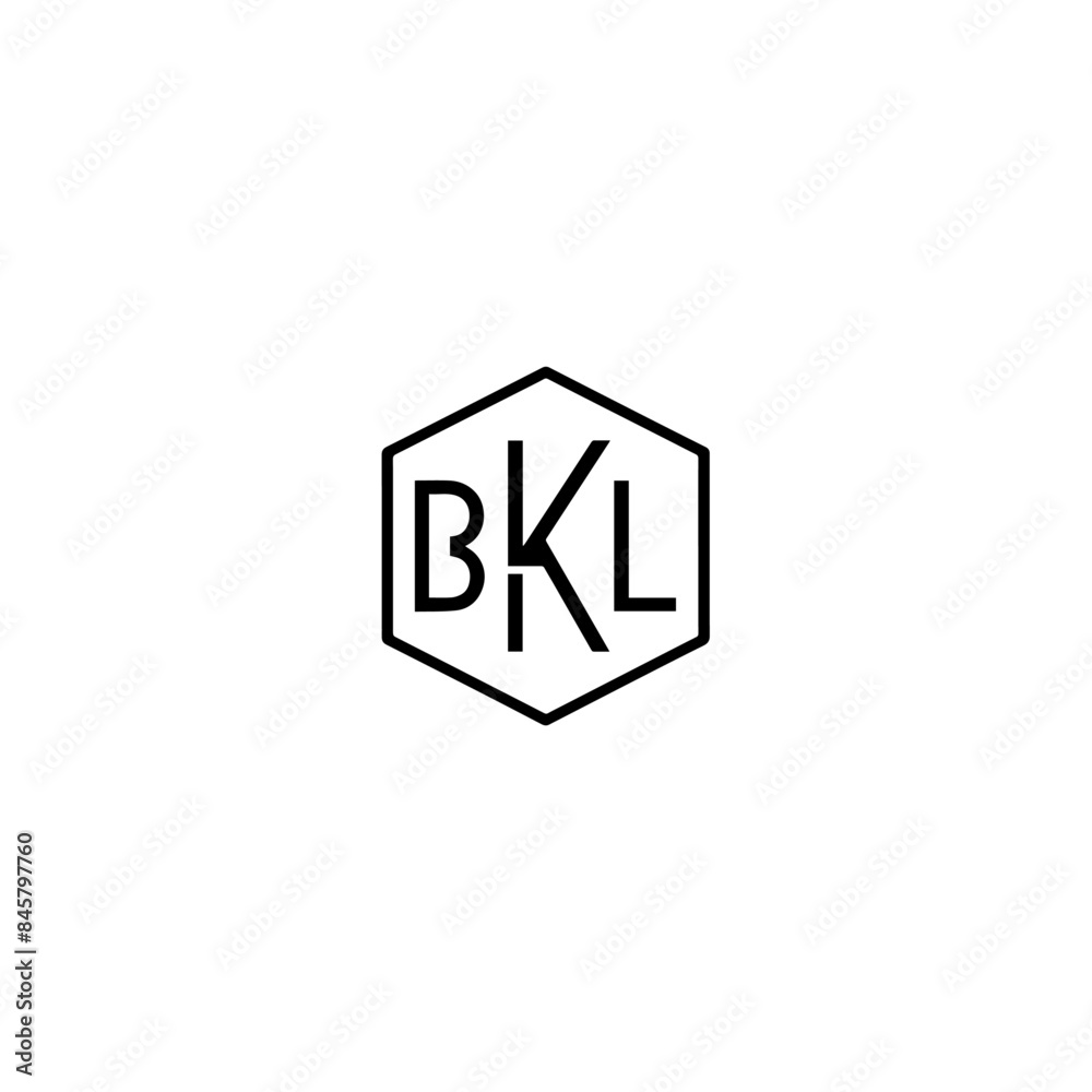 BKL monogram logo , v BKL monogram logo , v