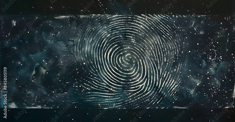 Close-up fingerprints Close-up fingerprints