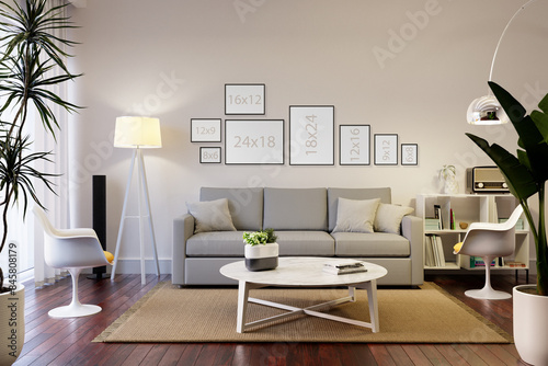 Frame wall display ratio 3:4