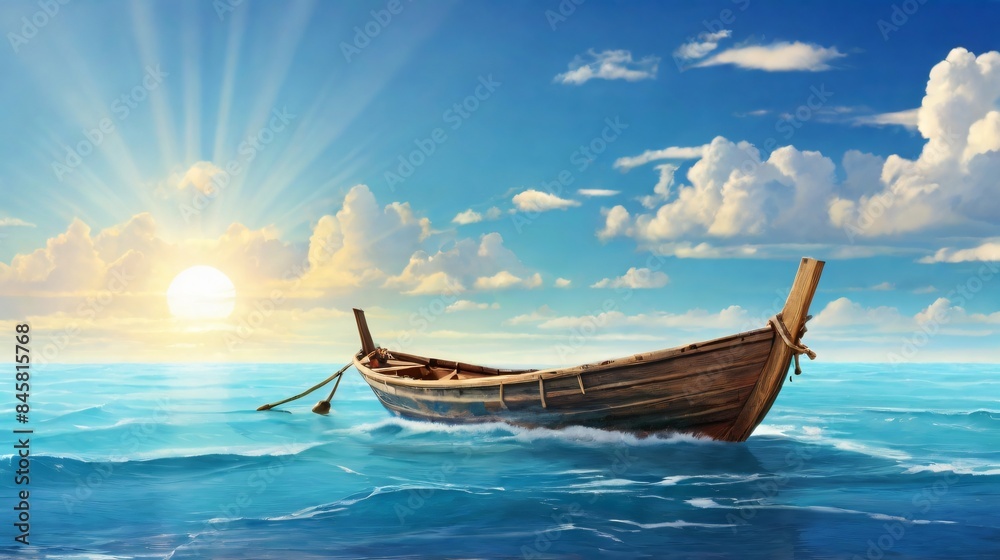 boat on the sea boat on the sea