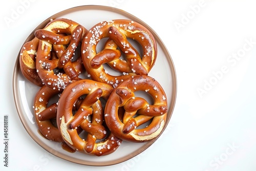 Gourmet Delight: Handcrafted Pretzels with a Rustic Touch