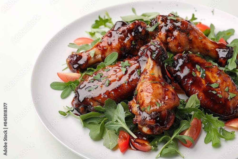 Balsamic Glazed Chicken Wings: A Visual and Flavorful Delight Balsamic Glazed Chicken Wings: A Visual and Flavorful Delight