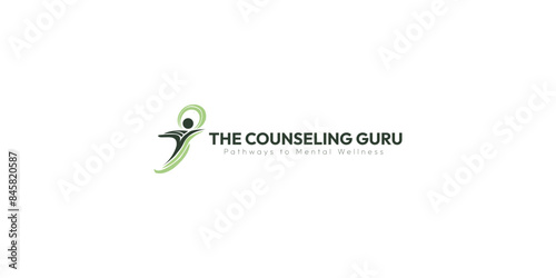 healthy life, psychologist,peaceful mind, human logo vector