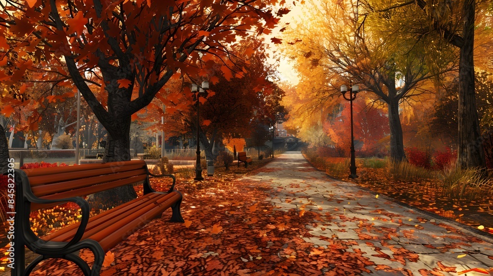 Autumn background Autumn background