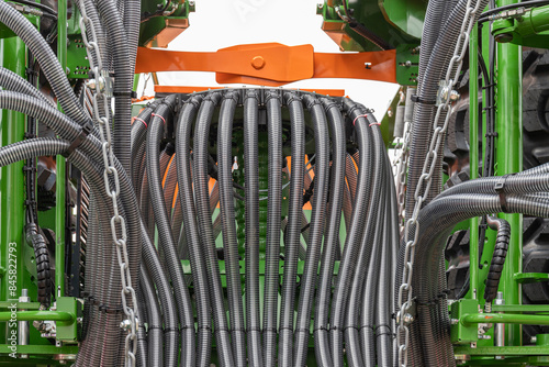 Precision inline seeder. A row seeder. Seed drill.