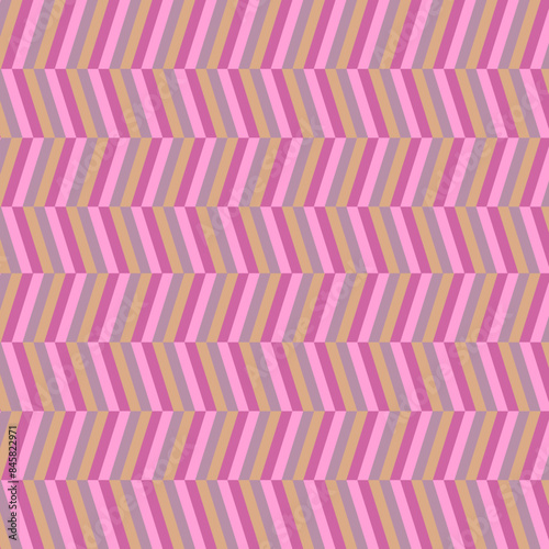 Geometric Retro Design Pattern Texture Wallart