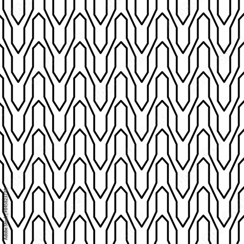 Geometric Retro Design Pattern Texture Wallart