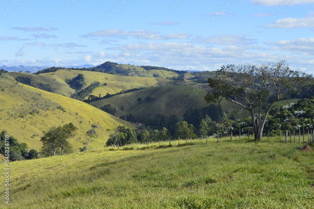 Fototapeta premium Vista do vale em Cunha