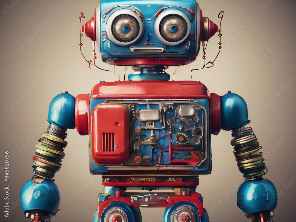 Kids Retro Robot Toy Kids Retro Robot Toy