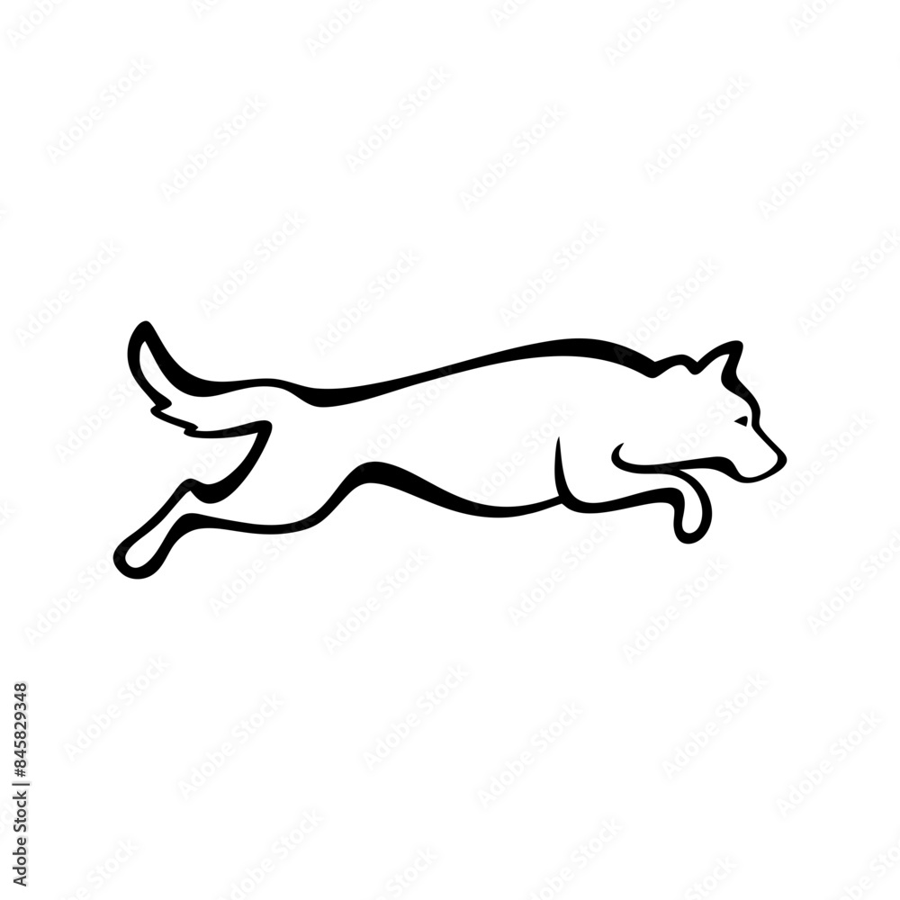 Fototapeta premium Dog Vector