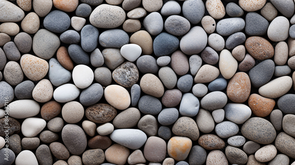 Pebble small stone tile wall texture background Pebble small stone tile wall texture background