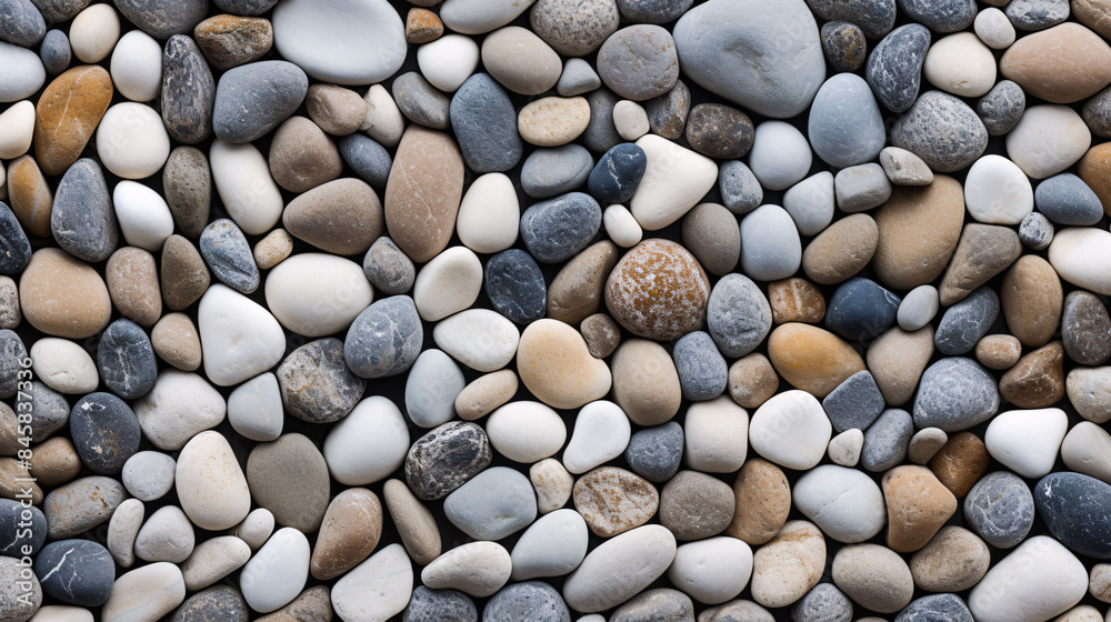 Pebble small stone tile wall texture background Pebble small stone tile wall texture background