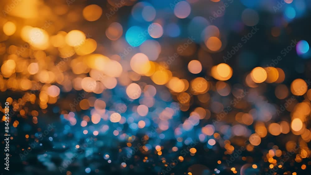 A motion blur image of particles reminiscent of a busy and volatile stock market illustrating the fastpaced nature of cryptocurrency fluctuations.