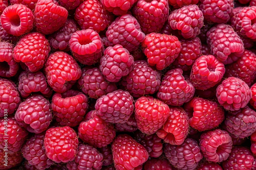 Background of fresh sweet red raspberries Background of fresh sweet red raspberries