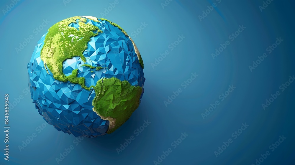 Earth day concept on white background, World environment day Earth day concept on white background, World environment day